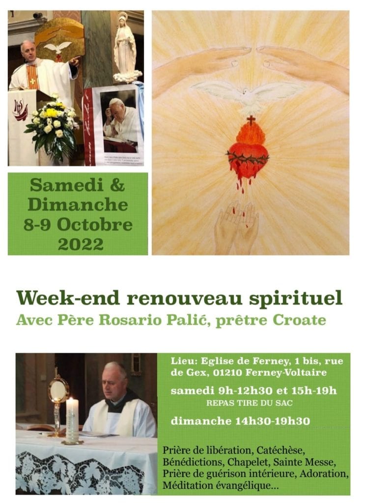 Week-end avec Pere Rosario Palic